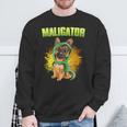 Belgian Malinois Maligator Sweatshirt Gifts for Old Men