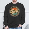 Bob Name Personal First Name Retro Bob Father's Day Sweatshirt Gifts for Old Men