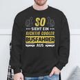 Bus Bus Driving Passenger Work Bus Driver Sweatshirt Geschenke für alte Männer