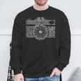 Camera Description Photographer Photography Sweatshirt Geschenke für alte Männer