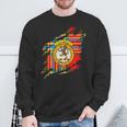 Chattan-Clan-Wappen Und Schottenkaro Schottischer Nachname Sweatshirt Geschenke für alte Männer