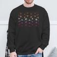 Christmas Lesbian Snowflake Rainbow Flag Subtle LGBT Pride Sweatshirt Gifts for Old Men