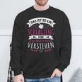 Damen Schlagzeuger Drummer Musiker Das Ist So Ein Schlagzeug Ding Sweatshirt Geschenke für alte Männer