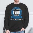 Das Ist Ein Fynn Ding First Name Sweatshirt Geschenke für alte Männer