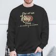 Das Ist Ein König Ding It's A King Ding Family Sweatshirt Geschenke für alte Männer