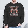 Das Ist So Ein Bücherwurm Ding Lesen Bookworm Readerrat Sweatshirt Geschenke für alte Männer