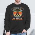 Das Ist So Ein Feuerwehrmann Ding Feuerwehr Feuerwehrmann Sweatshirt Geschenke für alte Männer