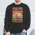 Das Ist So Ein Schnecken Ding Weinberg Snail Sweatshirt Geschenke für alte Männer