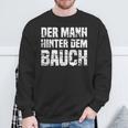 Der Mann Hinter Dem Bauchintage Father's Day Sweatshirt Geschenke für alte Männer