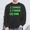 Drum And Bass Single Taken Dnb Drum & Bass Sweatshirt Geschenke für alte Männer