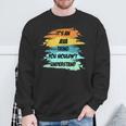 Es Ist Ein Ava-Ding Lustiger Neuheit Benutzerdefinierter Sweatshirt Geschenke für alte Männer