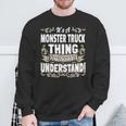 Es Ist Ein Monster Truck Ding Sweatshirt Geschenke für alte Männer