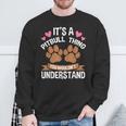 Es Ist Ein Pitbull-Ding Pitbull Sweatshirt Geschenke für alte Männer