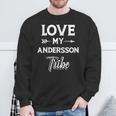 Familienname Andersson Lustiges Wiedersehen Nachname Tag Sweatshirt Geschenke für alte Männer