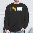 I Flip Out Ich Flip Aus Raste Aus Erdnussflip Ausflippen Ausflippen Sweatshirt Geschenke für alte Männer