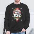 Floristin Elfe Weihnachten Elfen & Weihnachtselfen Sweatshirt Geschenke für alte Männer