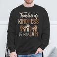 Freundlichkeitermitteln Ist Mein Dingielfalt Lehrer Sweatshirt Geschenke für alte Männer