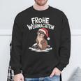 Frohe Weihnachten Otter Frohe Weihnachten Sweatshirt Geschenke für alte Männer