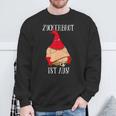 Fun Zuckerbret Ist Aus Dominant Mask And Whip Sayings Sweatshirt Geschenke für alte Männer