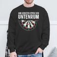 Dart Am Liebsten Spiele Ich Untenrum Sweatshirt Geschenke für alte Männer