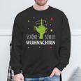 Grumpy Schöne Scheiß Weihnachten Xmas Hate Bad Mood Christmas Sweatshirt Geschenke für alte Männer