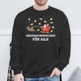 Guinea Pigs For All Guinea Pig Santa Claus Sweatshirt Geschenke für alte Männer