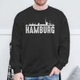 Hamburg Skyline City For Hamburg Sweatshirt Geschenke für alte Männer