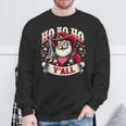 Holiday Cowboy Santa Country Western Christmas Spirit Sweatshirt Gifts for Old Men