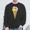 Ice Cone Sweatshirt Geschenke für alte Männer