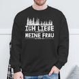 Ich Liebe Es Wenn Meine Frau Holzmachen Ich Liebe Es Wenn Meine Frau Holzmach Sweatshirt Geschenke für alte Männer