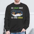 Ich Schlafe Nicht Ich Spare Energy Dachshund Sweatshirt Geschenke für alte Männer