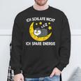 Ich Schlafe Nicht Ich Spare Energy Sleep Penguin Nightdress Sweatshirt Geschenke für alte Männer