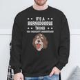 Ist So Ein Bernedoodle Ding Lustiger Spruch Bernedoodles Sweatshirt Geschenke für alte Männer