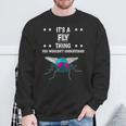 Ist So Ein Fliege Ding Lustiger Spruch Fliegen Sweatshirt Geschenke für alte Männer