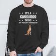 Ist So Ein Kangaroo Ding Saying Kangaroo Sweatshirt Geschenke für alte Männer