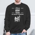 Ist So Ein Kuh Ding Sweatshirt Geschenke für alte Männer