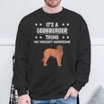 Ist So Ein Leonberger Ding Lustiger Spruch Leonberger Sweatshirt Geschenke für alte Männer