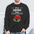 Ist So Ein Marienkäfer Ding Lustiger Spruch Marienkäfer Sweatshirt Geschenke für alte Männer