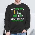 Jetzt Geb Ich Richtig Gas 1St Birthday Boy Tractor S Sweatshirt Geschenke für alte Männer