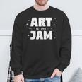 Kunst Ist Mein Ding Für Einen Lehrer Sweatshirt Geschenke für alte Männer