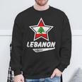 Lebanon Original Proud Lebanese Flag Lebanon Sweatshirt Geschenke für alte Männer