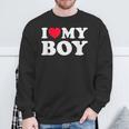 I Love My Son Ich Liebe Meinen Son Sweatshirt Geschenke für alte Männer