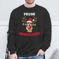 Lustiges Rentier Weihnachten Geschenk Für Ihn Für Sie Sweatshirt Geschenke für alte Männer