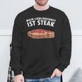 Mein Lieblingsobst Ist Steak Butcher Sweatshirt Geschenke für alte Männer