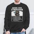 Meineier Stimmung Job Profession Sweatshirt Geschenke für alte Männer