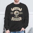 Mir Reichts Ich Geh Auf Kreuzfahrt Sweatshirt Geschenke für alte Männer