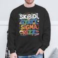 Ohio Skibidi Gyatt Sigma Rizz Sweatshirt Geschenke für alte Männer