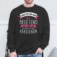 Paso Fino Pferd Pferderasse Das Ist So Ein Paso Fino Ding Sweatshirt Geschenke für alte Männer