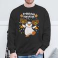 Penguin Hanukkah Menorah Happy Hanukkah Sweatshirt Geschenke für alte Männer