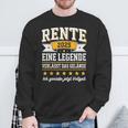 Rente 2025 Rentner 2025 Renteneintritt 2025 Sweatshirt Geschenke für alte Männer